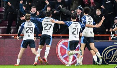 Falkirk storm Tynecastle in dramatic Scottish Cup tie as key Hearts man suffers injury ahead of Celtic clash