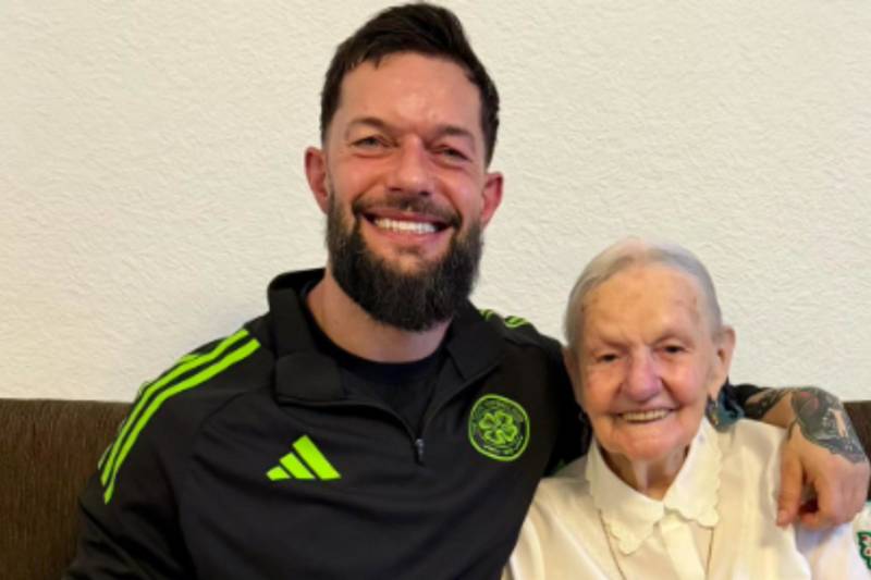 WWE superstar pictured wearing Celtic training gear in heartwarming social media post