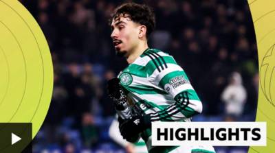 Watch: Highlights as Celtic beat Auchinleck in Scottish Cup