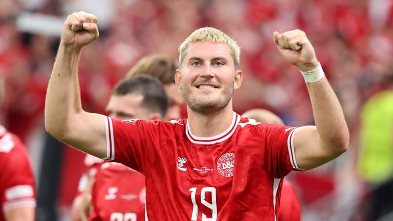 Celtic want to sign £12m Danish international striker for bargain fee