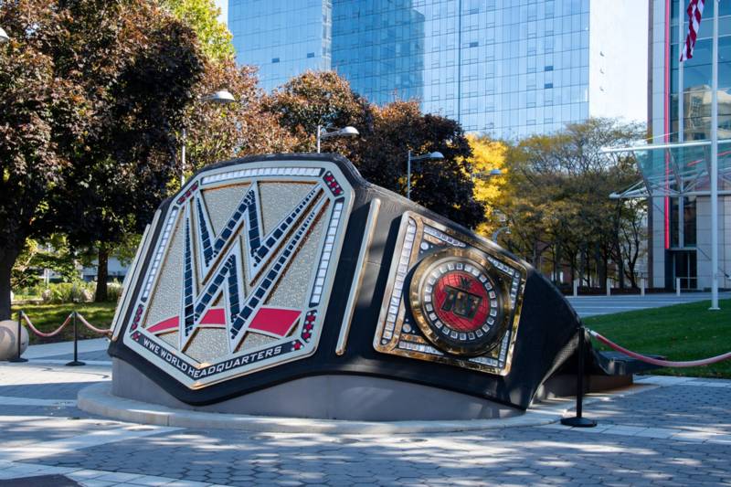 WWE star spotted wearing Celtic kit on visit to Ireland