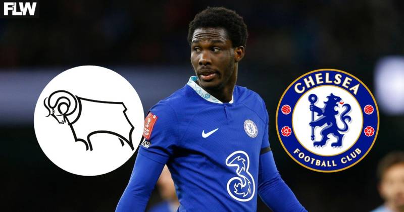 How much Chelsea FC value David Datro Fofana at amid Derby County, Celtic transfer interest