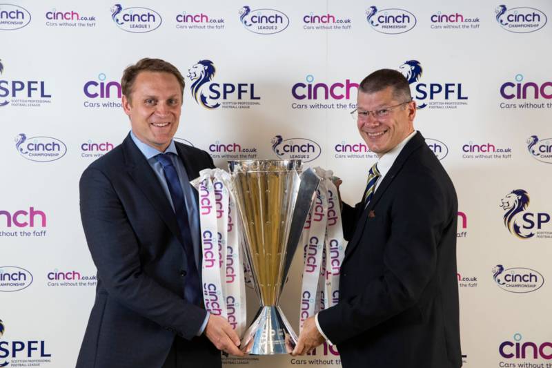 Neil Doncaster reveals how he hopes the race for the SPFL title between Celtic, Rangers and Hearts goes
