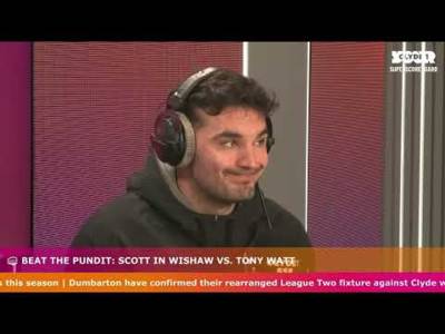 Beat the Pundit | Scott in Wishaw V Tony Watt