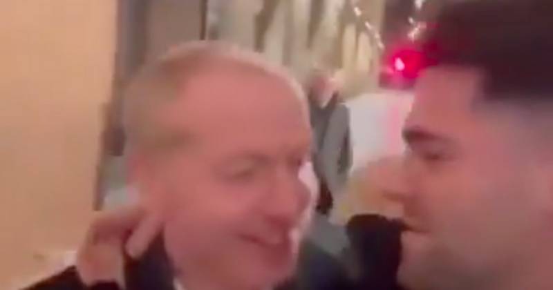 Michael Nicholson confronted by Celtic fan over transfers as X-rated claim launched at chief executive