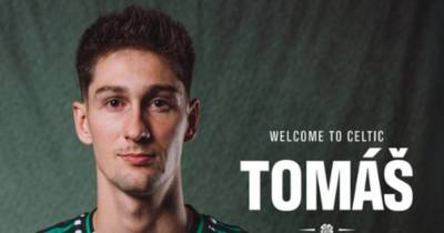 Tomas Cvancara delivers first Celtic words as Czech striker seals loan with £7million option to buy