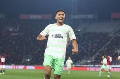 Auston Trusty makes ‘true character’ Celtic quip after brave showing in Italy