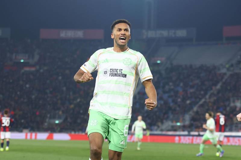 Auston Trusty makes ‘true character’ Celtic quip after brave showing in Italy