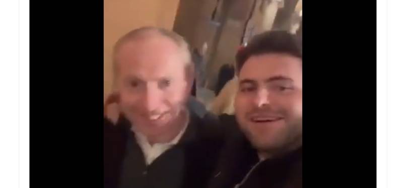 Gormless Nicholson gets the message from Celtic fans after his boozy night out in Bologna Gormless Nicholson gets the message from Celtic fans after his boozy night out in Bologna