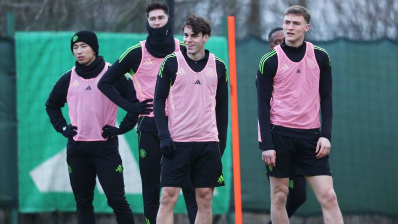 Training Gallery: Hearts v Celtic
