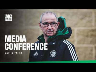 Full Media Conference | Martin O’Neill previews Hearts (23/01/26)