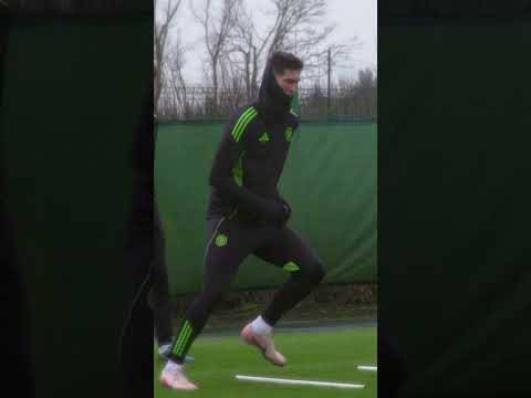 Tom’s first training session 👊