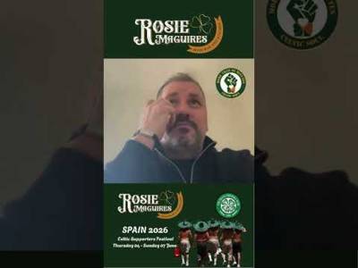 Spain Celtic Supporters Festival / Jackie McNamara #celticfc #football #celticfestival