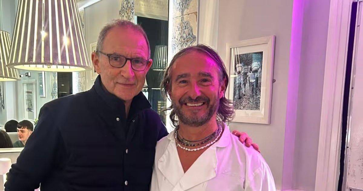 Celtic boss Martin O’Neill pictured at popular Glasgow restaurant after Bologna result