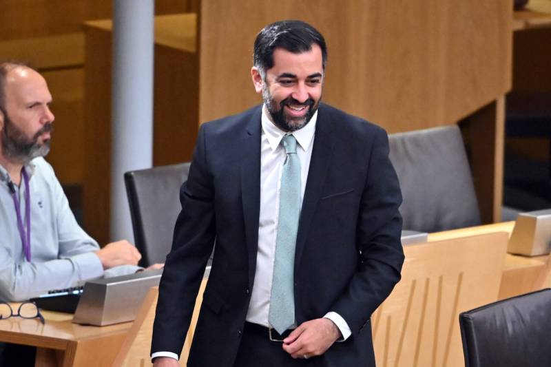 Humza Yousaf jokes about becoming Celtic chairman, laughs at Peter Lawwell question
