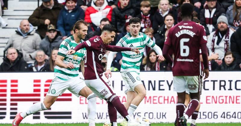 What time and TV channel is Celtic v Hearts on today?