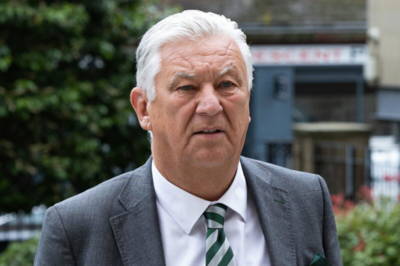 Celtic are about to face the biggest game of the season, and the media is running with a “Yob nailed by police over chilling threats to Peter Lawwell” story