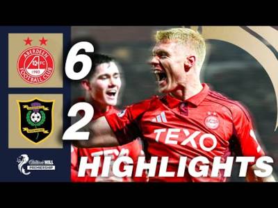 Aberdeen 6-2 Livingston | HIGHLIGHTS | William Hill Premiership Aberdeen 6-2 Livingston | HIGHLIGHTS | William Hill Premiership