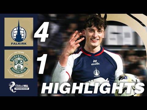 Falkirk 4-1 Hibernian | HIGHLIGHTS | William Hill Premiership Falkirk 4-1 Hibernian | HIGHLIGHTS | William Hill Premiership