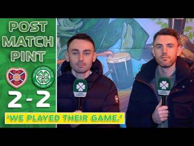 Hearts 2-2 Celtic | ‘We Played Their Game’ | Post-Match Pint