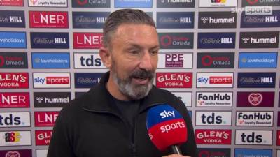 ‘Disappointed not to win’ | McInnes rues missed chances by Hearts