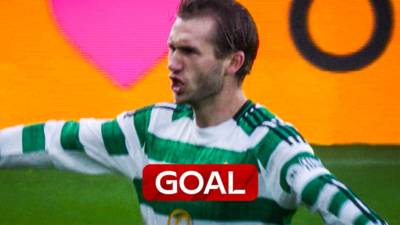 Nygren’s stunning free-kick fires Celtic ahead at Hearts