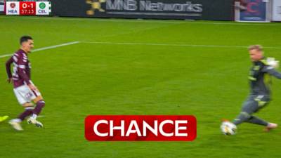 Schmeichel save keeps Celtic ahead at Hearts