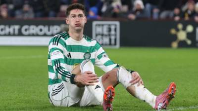 ‘Holding his hamstring’ &ndash; Celtic already handed Tomas Cvancara injury worry