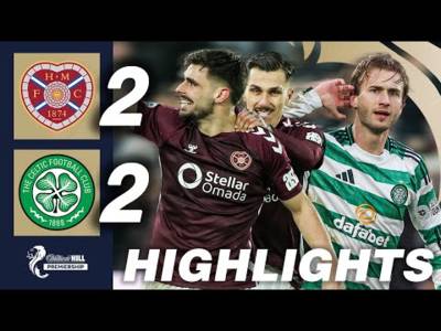 Heart of Midlothian 2-2 Celtic | HIGHLIGHTS | William Hill Premiership