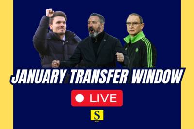 Scottish Transfer Window LIVE: Rangers ‘push’ for £2.6m deal, major Celtic development