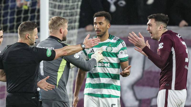 Celtic to appeal Trusty red at Hearts