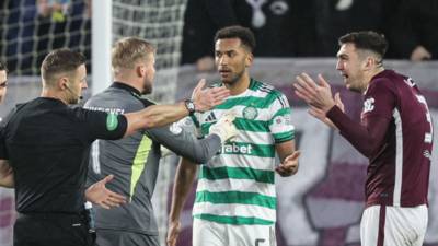 Celtic to appeal Trusty red at Hearts