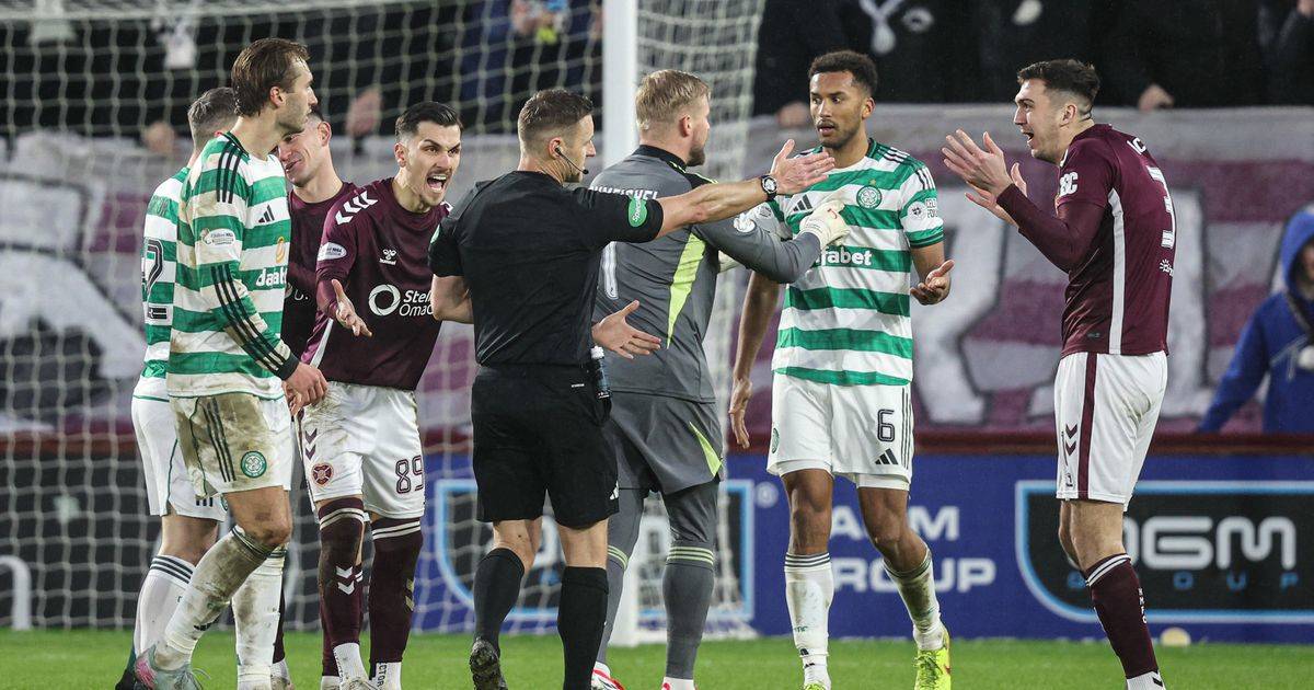 Auston Trusty verdict on Celtic red card appeal revealed as SFA fast track Hearts flashpoint decision