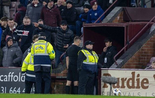 Peter Grant criticises Hearts manager Derek McInnes