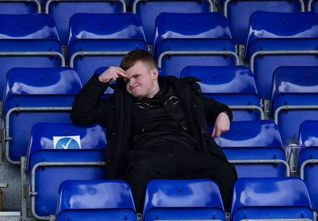 “They love a choke,” Sutton’s dig at title bottle merchants Rangers