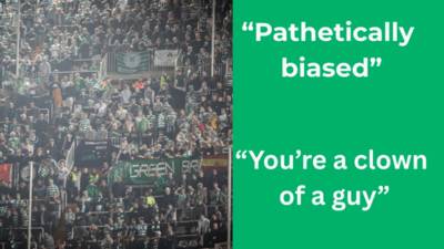 ‘Tying himself in knots’, ‘Raging cause brother Beaton was called out’: Celtic fans slam Keith Jackson over controversial red card call