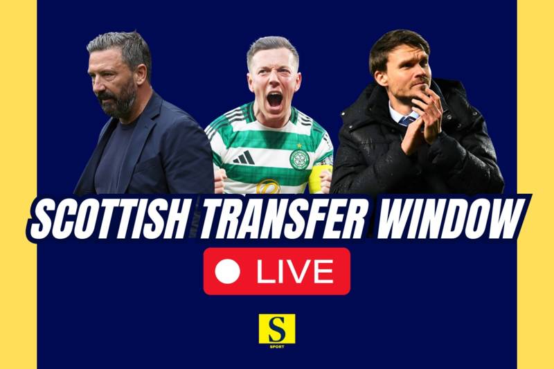 Scottish Transfer Window LIVE: Celtic given encouragement, Rangers reject offer, Hibs ‘close’ to signing