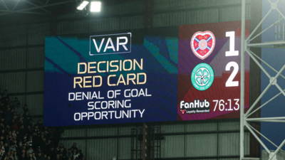 VAR is being weaponised to tilt this title race and Celtic fans know it.