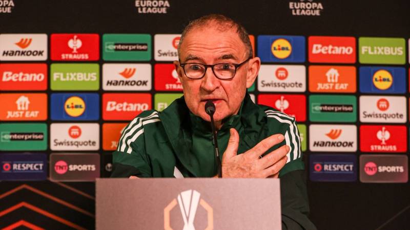 Martin O’Neill expecting a tough test against Utrecht
