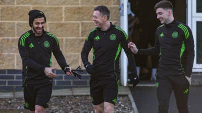 Training Gallery: Celtic v FC Utrecht