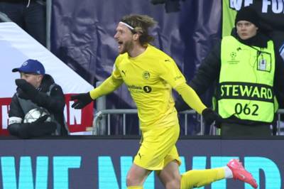 VIDEO: Celtic-linked Kasper Hogh scores in Madrid for latest UCL heroics