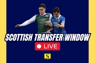 Scottish Transfer Window LIVE: Interest in Rangers trio, Celtic confirm exit, Hibs holding out for big fee