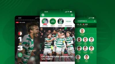 Enhance tonight’s matchday experience with the Official Celtic FC App
