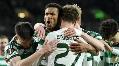 HEAD BHOY! Martin O’Neill hails Auston Trusty for settling Celtic’s nerves after a tough week for the defender . with the header that ensured team are in Europa League knockout play-off round