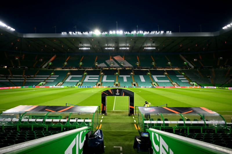 Celtic Park- One resounding message from the stadium formerly known as Paradise