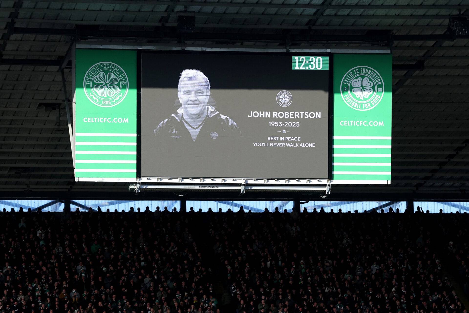 Martin O’Neill among figures to attend former Celtic assistant and Nottingham Forest legend John Robertson’s funeral