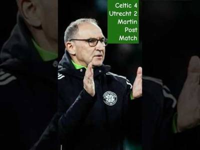 Martin O’Neill on Celtic euro qualification