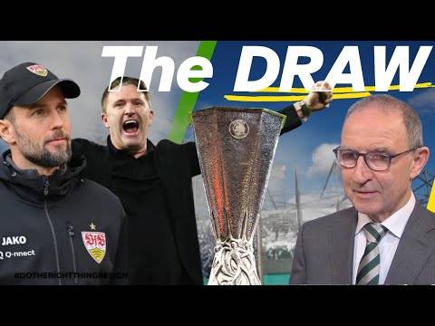 UEFA Europa League knockout phase play-off draw LIVE