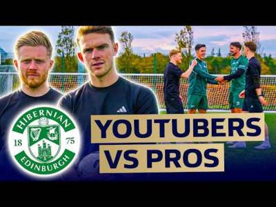 Sam North & Sam Wardrop TAKE ON Hibs… Who Wins?