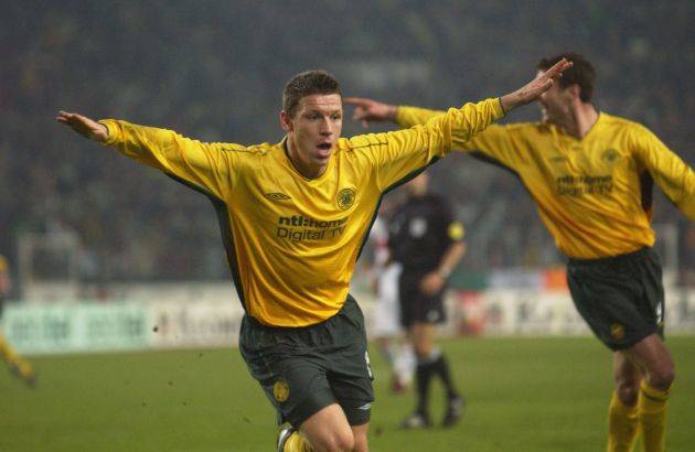 Celtic v Stuttgart memories view for Martin O’Neill and Shaun Maloney